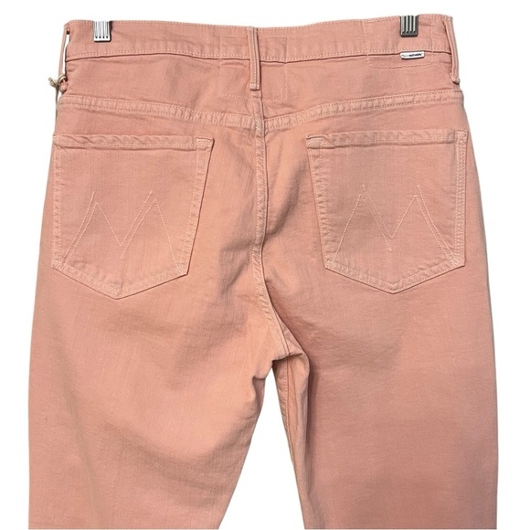 Mother Superior The Insider Hover Jeans Peach Parfait 32 NWT - Picture 5 of 7